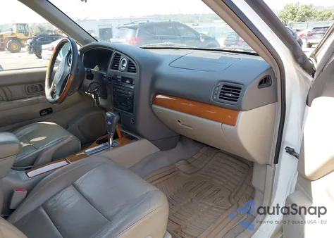 2003 Infiniti Qx4 Luxury from USA, damaged, VIN JNRDR09Y43W304160